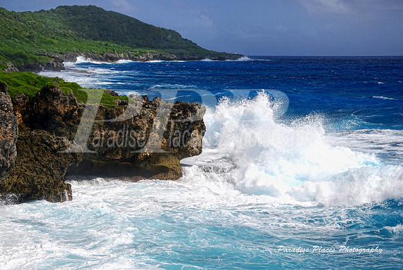 Northeast Coast on Anderson Air Force Base, Guam